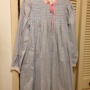 Suzy Star Flannel Vintage Night Gown  Small